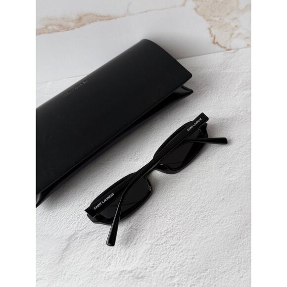NEW Saint Laurent SL872 Erin Black Sunglasses main image 6